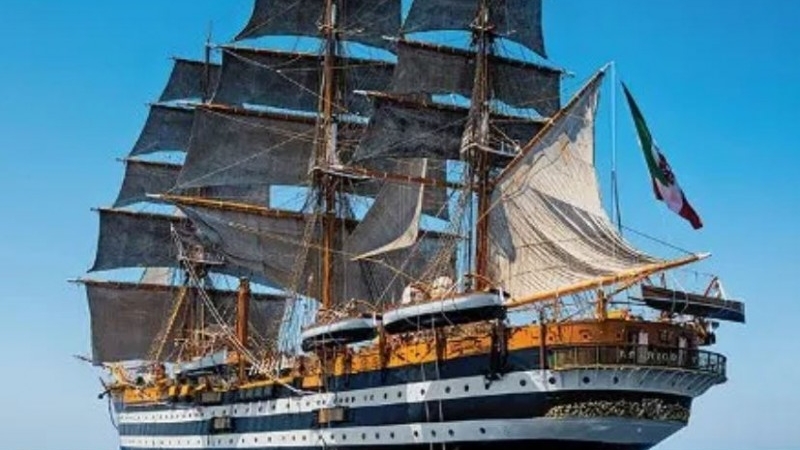 Inizia a luglio il giro del mondo dell&rsquo;Amerigo Vespucci